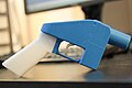 The Defense Distributed's 3D-printed single shot "Liberator".