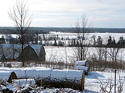 Countryside near Braeside.