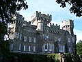 Image 73Wray Castle – built by a Liverpool doctor who had married a rich wife. Constructed in 1840 at the head of Windermere. Associated with two key players of the National Trust : Canon Rawnsley and Beatrix Potter (from History of Cumbria)