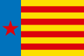 Flag of Esquerra Valenciana during the Second Spanish Republic.  Unknown ratio