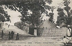 Traditional Dakar village