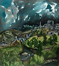 Image 56View of Toledo by El Greco, between 1596 and 1600 (from History of Spain)