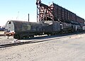 SAR Class 25NC 3437 (4-8-4) at the coal stage at Beaconsfield, South Africa, 2009