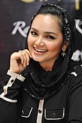 Siti Nurhaliza during the launching SimplySiti in The Mall, Delima, Brunei on June 10, 2011.