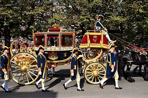 An 1820s state coach still in use today