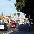 East Hastings Street, Vancouver. Looking east from Victoria Drive.