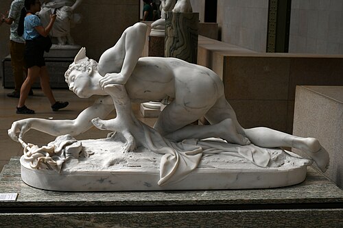 Mercury Inventing the Caduceus by Antonin Idrac