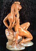 Amphitrite rear viewLime woodSculptors collection