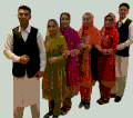 Illustration of Baloch traditional dress