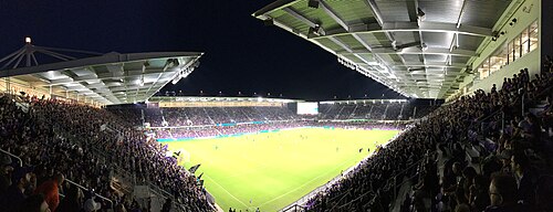 Night game at Inter&Co Stadium
