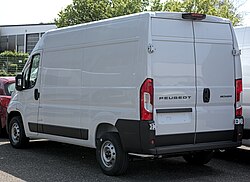 Peugeot Boxer (rear view)