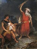 Peter F. Rothermel, King Lear, Gloster and Edgar (1858), Dayton Art Institute