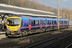 The second livery carried by the Class 185, First Group's "Dynamic Lines". This livery was carried from 2006 to 2016.