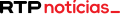 First variant of the logo as RTP Notícias, used from 12 October 2025 to 29 March 2026.