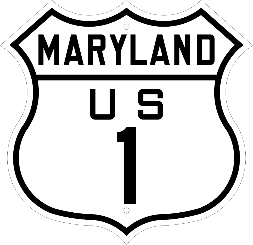 File:US 1 Maryland 1926.svg