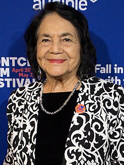 Dolores Huerta at the Montclair Film Festival 2017.