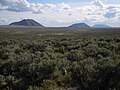 Left to right: East Butte, Middle Butte, Big Southern Butte