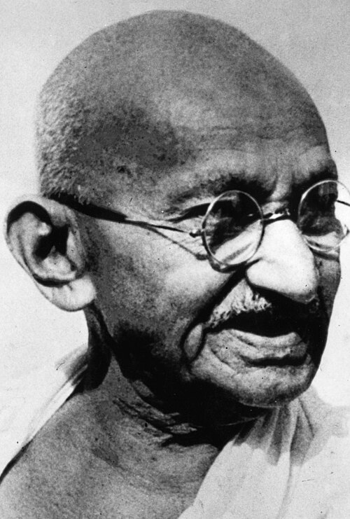 File:Mohandas K. Gandhi close-up (cropped).jpg