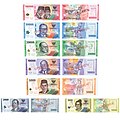 Image 30Many currencies, such as the Indonesian rupiah, vary the sizes of their banknotes by denomination. This is done so that they may be told apart through touch alone. (from Banknote)