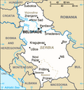 Serbia with borders established in 1945 - has nothing to do with borders of Serbia created by Germans in 1941. Before 1945, these borders simply did not existed and were not used with administrative, geographical or any other meaning. There is no way that somebody who lived in 1941 could know what would be borders in 1945