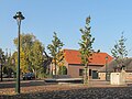 Bokhoven, view to a street: het Driekoningenplein