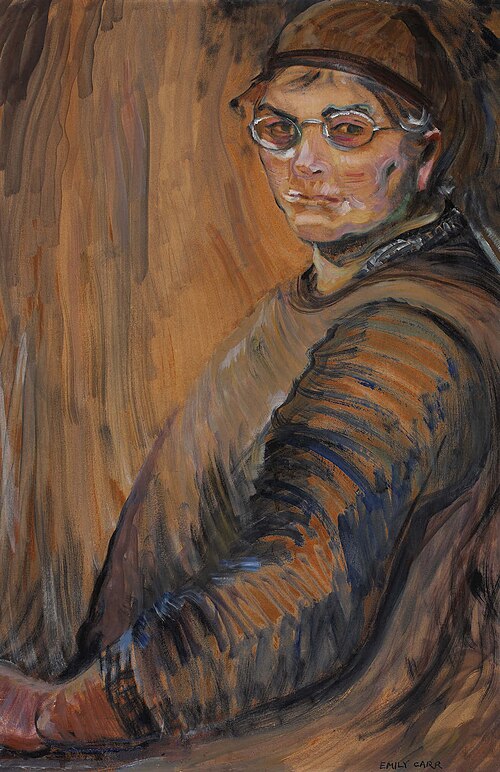 File:Emily Carr - Self-portrait.jpg