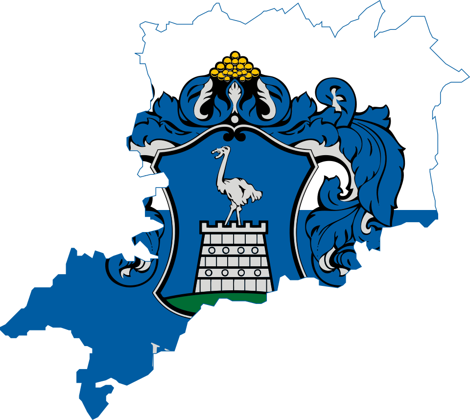File:Flag-map of Vas County.svg