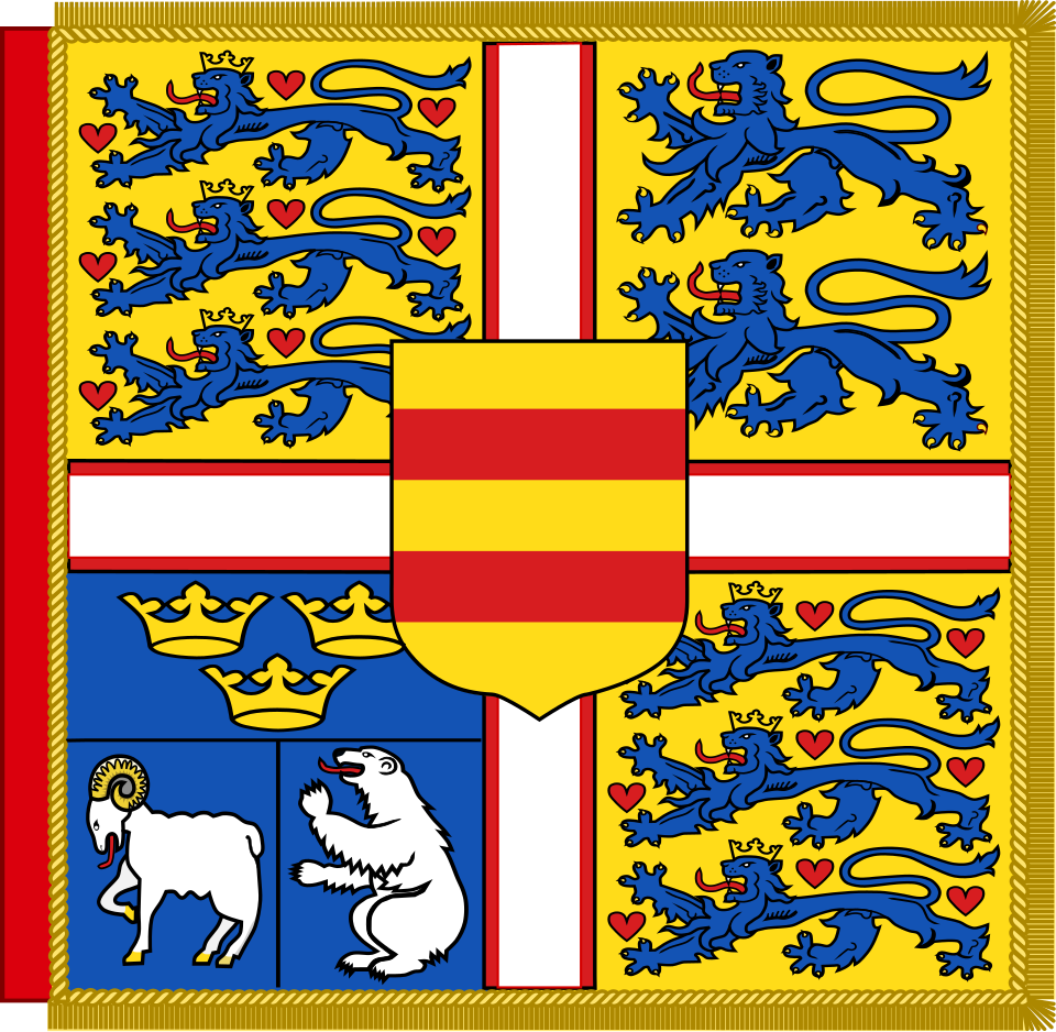 File:Garter Banner of the Danish Monarch.svg