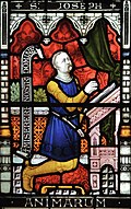 Window depicting Sir Richard Burton