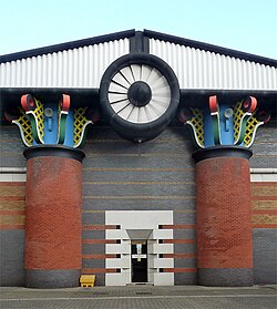 The Isle of Dogs Pumping Station, London, John Outram, 1988