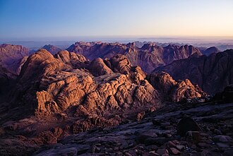Northwest view from the summit