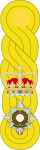 1881 to 1902 lieutenant colonel's shoulder rank insignia