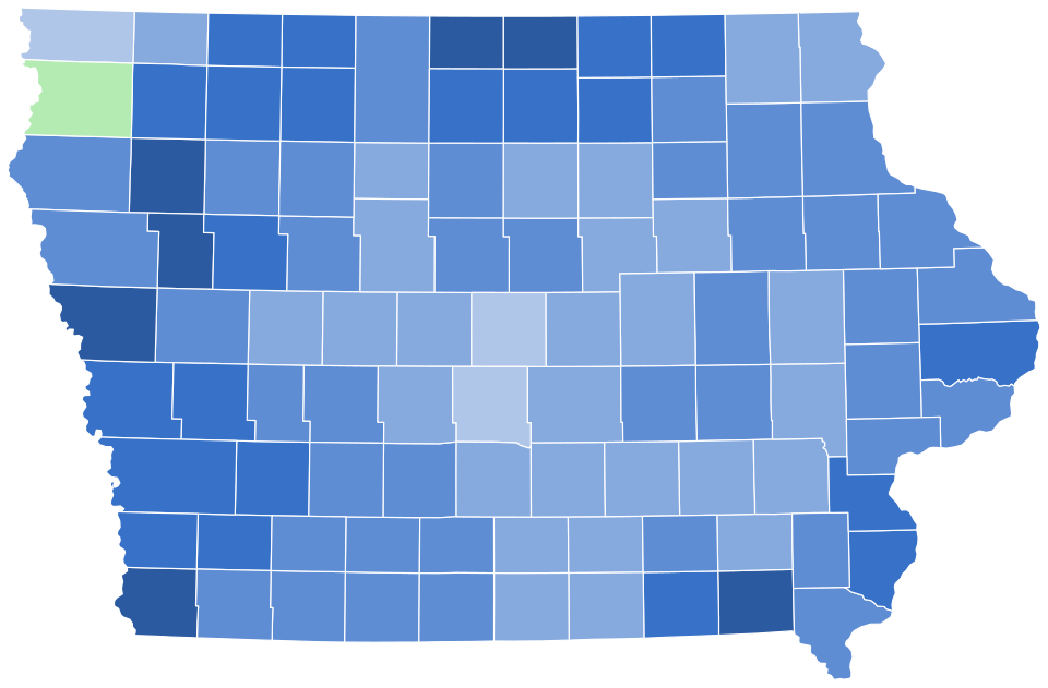 File:Iowa Senate Democratic primary, 2020.svg