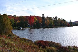 Lower Island Lake looking northeast