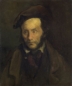 Portrait of a Child Snatcher aka The Child Thief aka The Madman-Kidnapper (French: Le Monomane du vol d'enfants), 1822–1823 (Michele and Donald D’Amour Museum of Fine Arts, Springfield, Massachusetts)