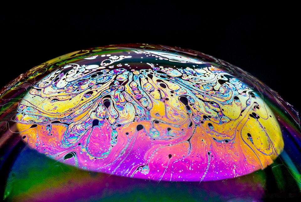 File:Macro Photography of a soap bubble.jpg