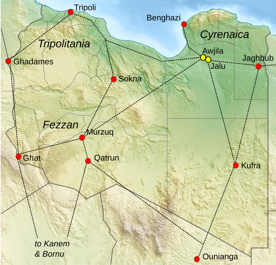 File:Awjila caravan routes.svg