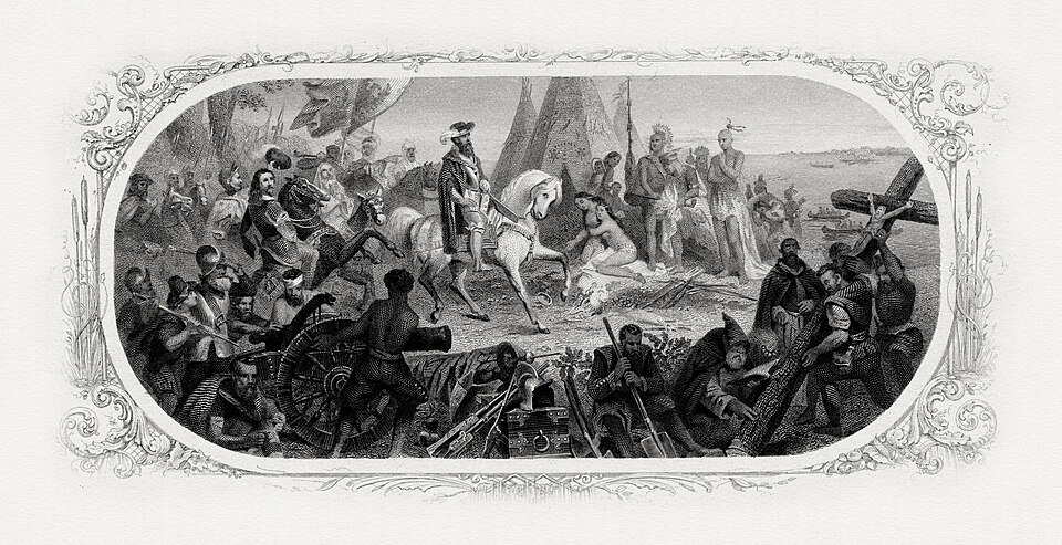 DeSoto Discovering the MississippiContinental Bank Note Co.Frederick Girsch