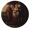 Der Mönch aus Calais, Tondo, Angelica Kauffmann, 1780
