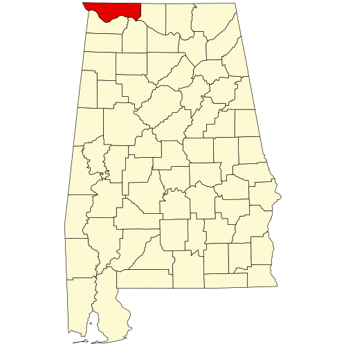 File:Map of Alabama highlighting Lauderdale County.svg