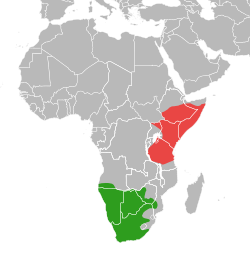 Map of range