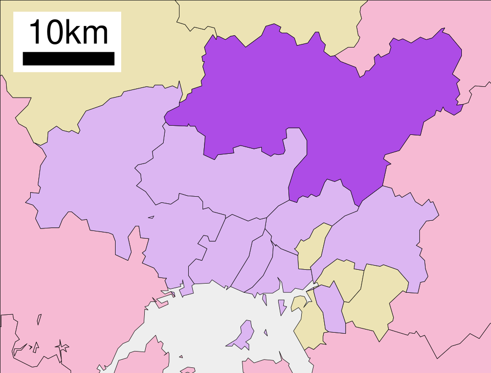 File:Asakita-ku in Hiroshima City.svg