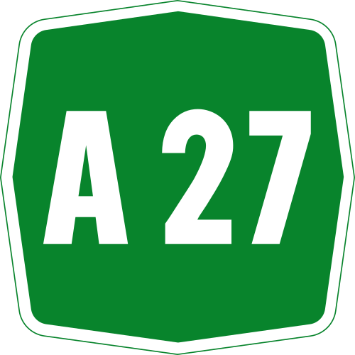 File:Autostrada A27 Italia.svg