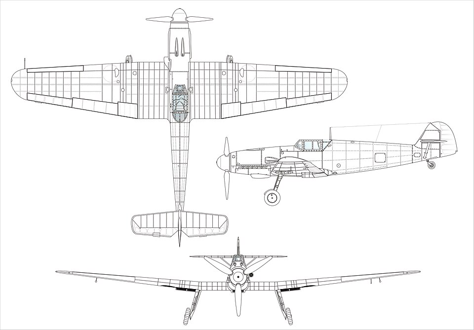 File:Messerschmitt Bf 109 H-1 3-seiten neu.jpg