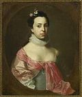 Susannah (Boutineau) Francklin (1762) by John Singleton Copley (wife of Michael Franklin; grandchild of Peter Faneuil), Uniacke Estate Museum Park