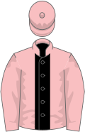 Pink, black stripe