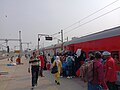 Heavy rush on Amrapali Express At Ambala Cantt Junction
