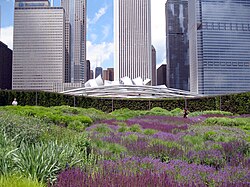 Lurie Garden in Chicago, Illinois, United States, GGN & Piet Oudolf