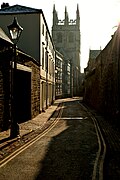 Magpie Lane in Oxford, formerly known as Gropecunt Lane