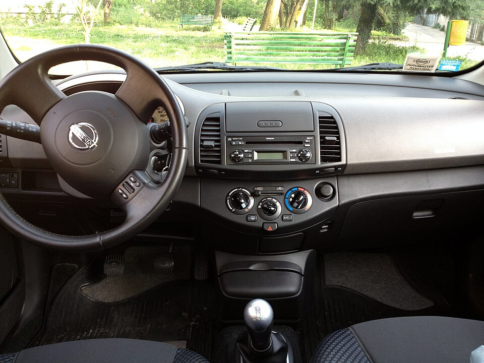 File:Nissan Micra K12 interior.JPG